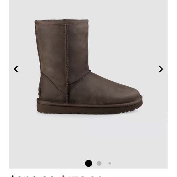 New without tags size 10 brown leather Ugg brownstone - Picture 4 of 10